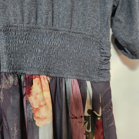 Eshakti mixed media dress - Picture 4 of 4